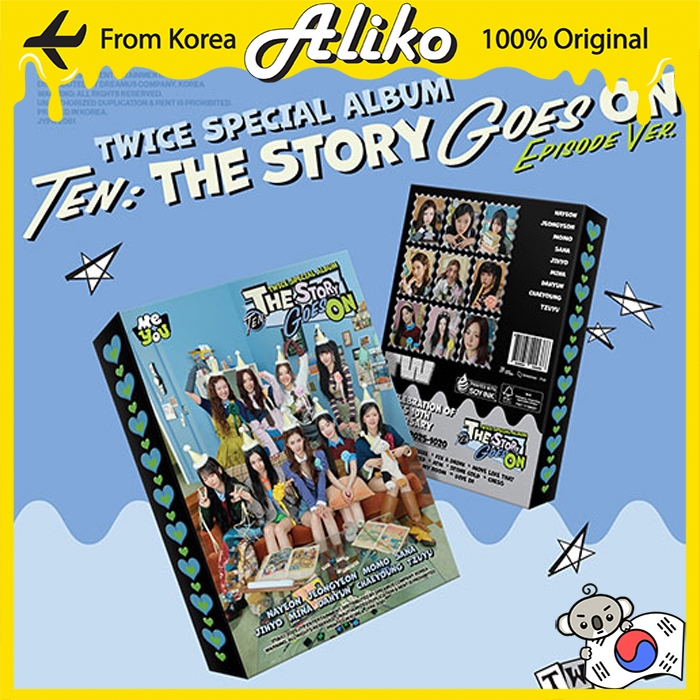 EPISODE Ver.) TWICE Special Album - TEN : The Story Goes On