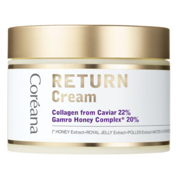 Creme De Retorno COREANA 100ML Branqueador , Cuidados Com Rugas E ...
