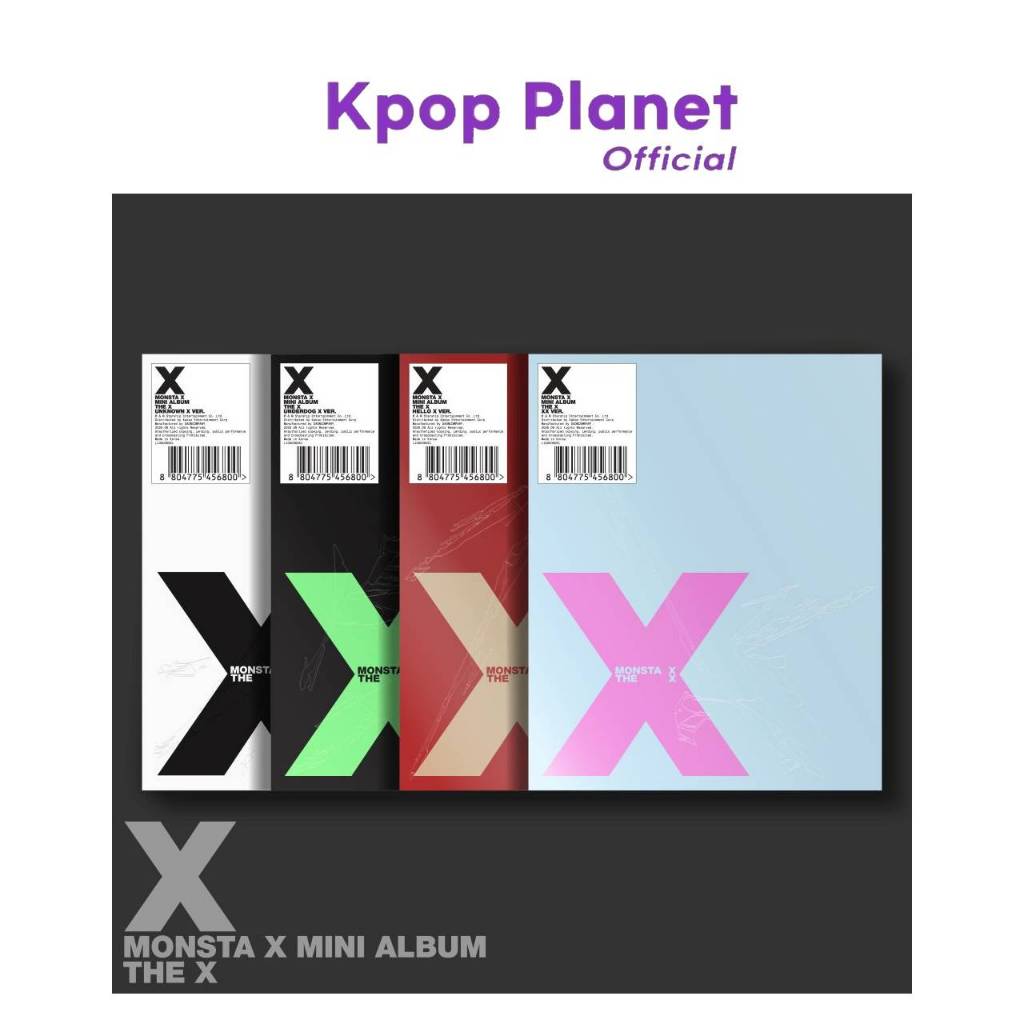 MONSTA X - Mini Album [THE X] | Shopee Brasil