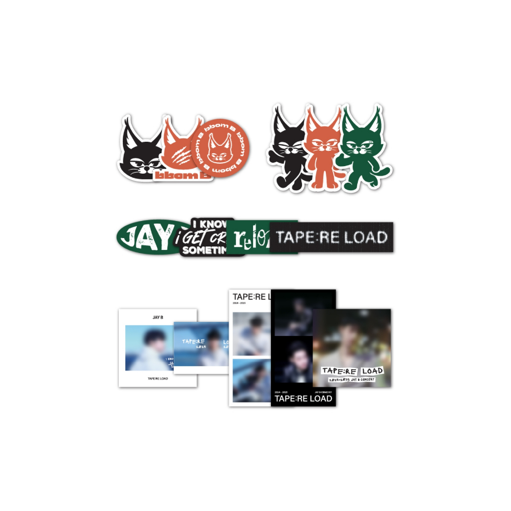 JAY B ( GOT7) 2025 CONCERT [ TAPE:RE LOAD ] IN SEOUL OFFICIAL MD