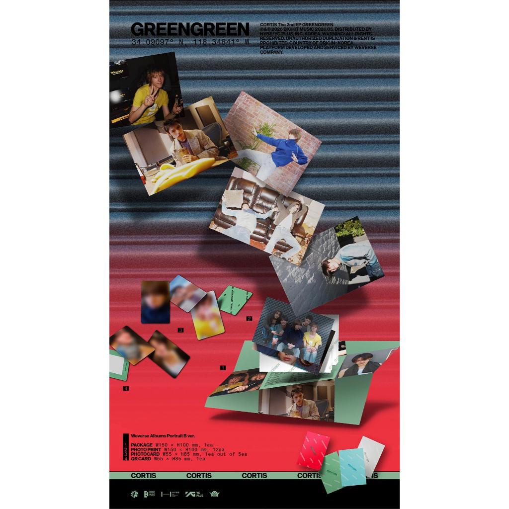 CORTIS The 2nd EP Album - GREENGREEN (Weverse Albums ver