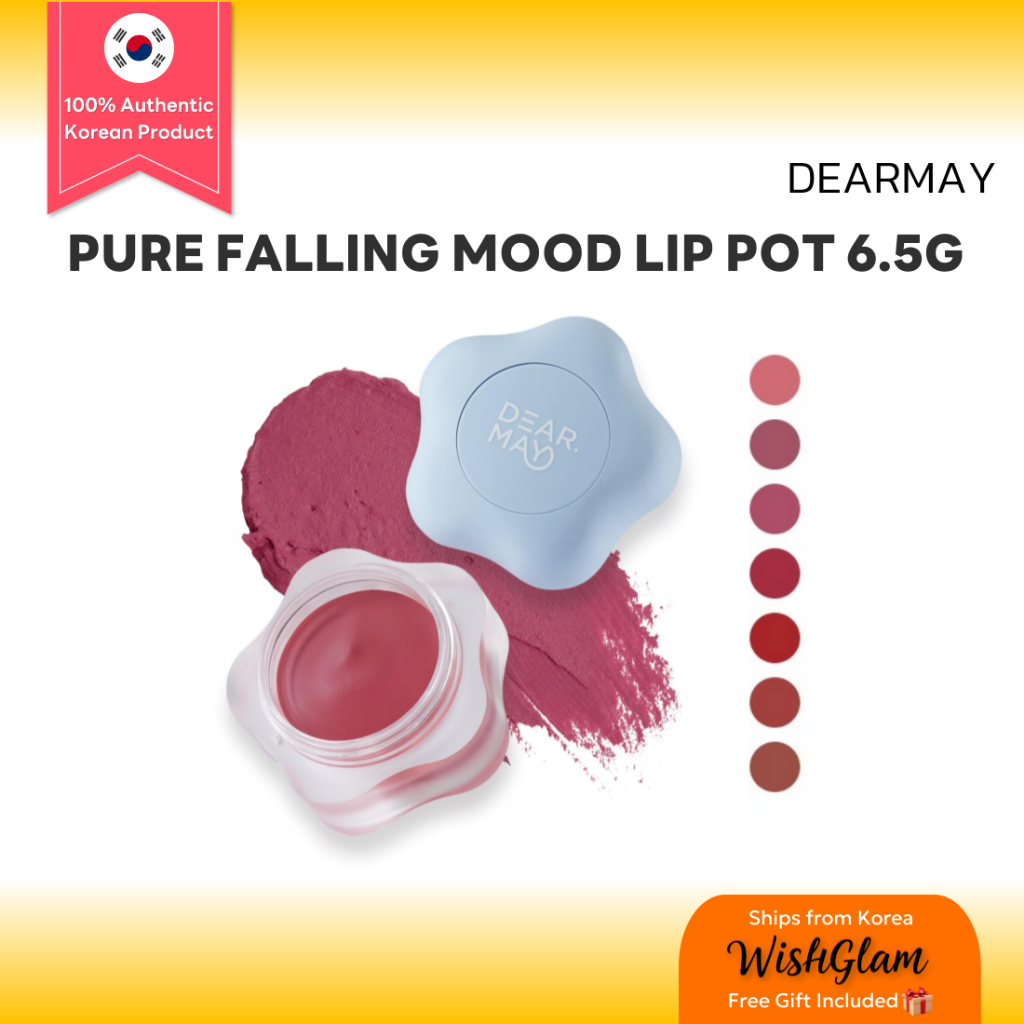 DEARMAY Pure Falling Mood Lip Pot 6.7g | Shopee Brasil