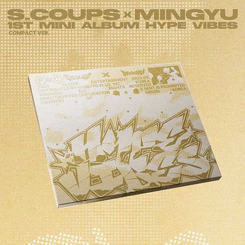 新品未開封　seventeen CxM　COMPACT Ver.　72枚 S.COUPS X MINGYU [HYPE VIBES] Compact ver / 1st Mini Album