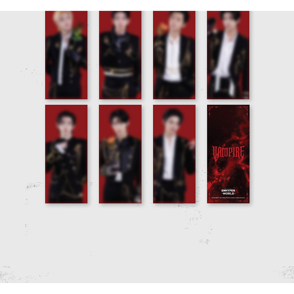 VIP特典 トレカ enhypen house of vampire 後半 入荷情報】 #ENHYPEN ENHYPEN House of Vampire VIP入場特典トレカが
