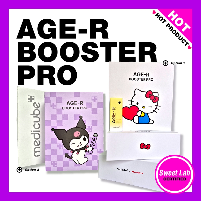 MEDICUBE] AGE-R Booster Pro Hello Kitty Edition/Edição Kuromi