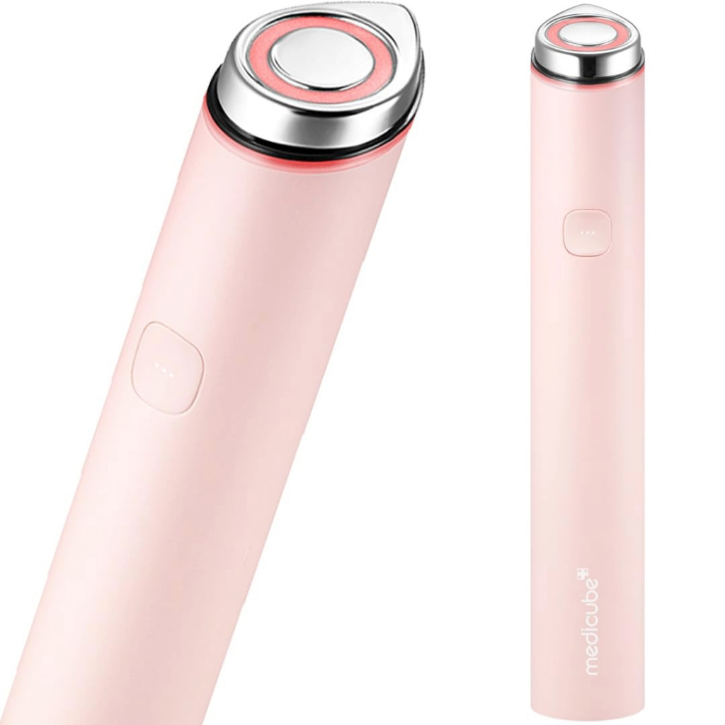 medicube] Booster Pro Mini - 2 Types (White, Pink) | Shopee Brasil