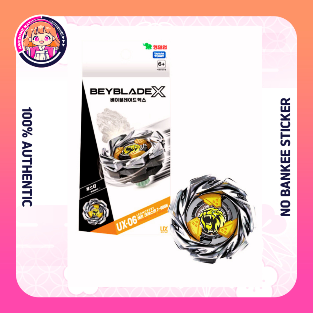 TAKARA Tomy] beyblade X BOOSTER UX-06 Encosto De LEON 7-60GN