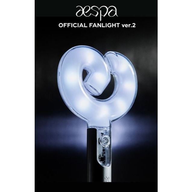アイドル aespa OFFICIAL FANLIGHT ver.2 S1 aespa Official Light Stick Ver.2 ( Fanlight ) | Shopee Brasil