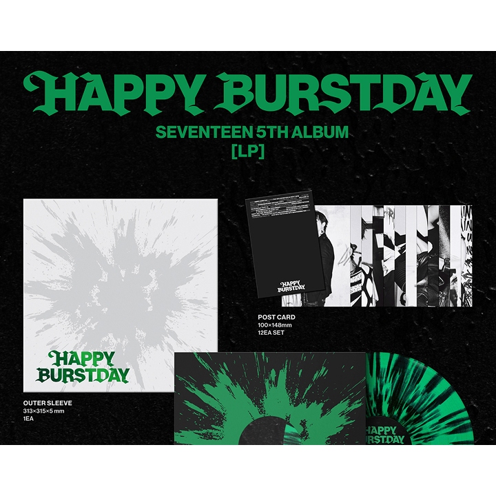 LP Vinyl) SEVENTEEN [HAPPY BURSTDAY] 5th Album (31st Oct.2025