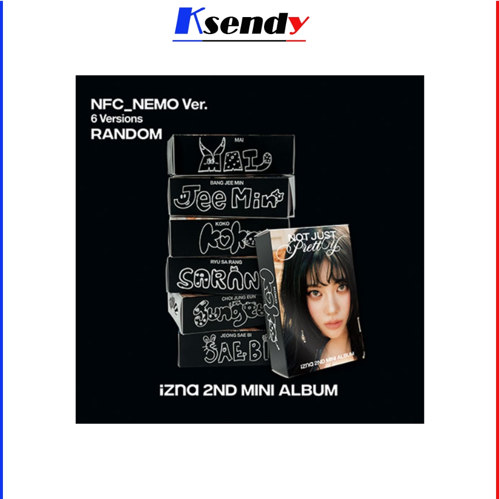 izna 2nd Mini Album [ Not Just Pretty ] NFC_Nemo Ver. | Shopee Brasil