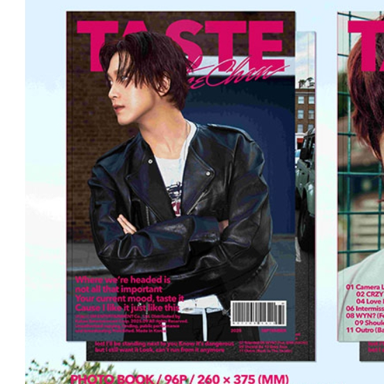 Full Spread ver.) HAECHAN (NCT) [TASTE] 1st ALBUM (9th Sep.2025