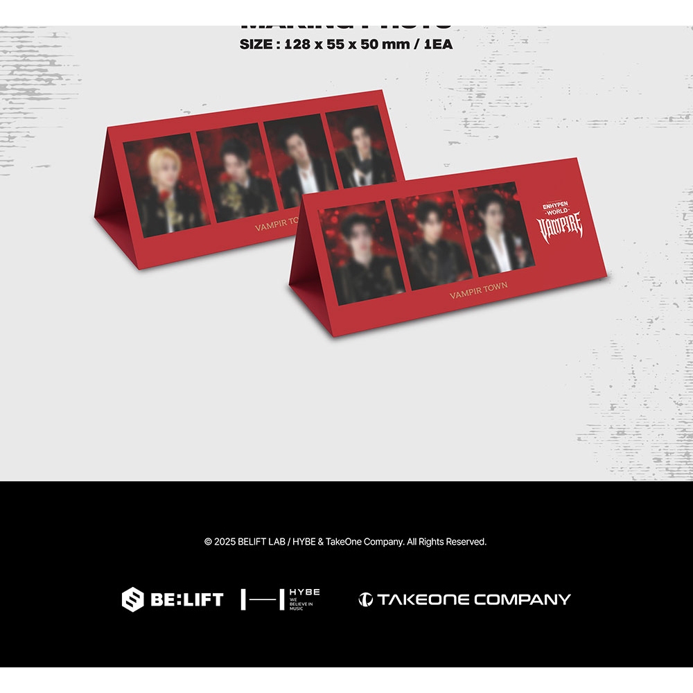 VAMPIRE BASIC ver.) ENHYPEN - WORLD COUPON CARD COLLECTION (20th