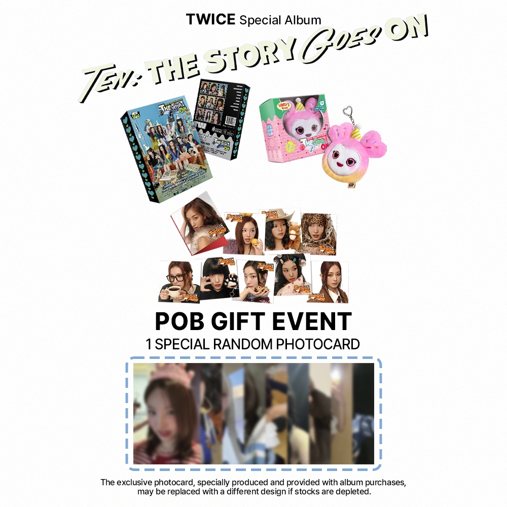 Brinde] TWICE Especial Álbum [ TEN : The Story Goes On ] Episode
