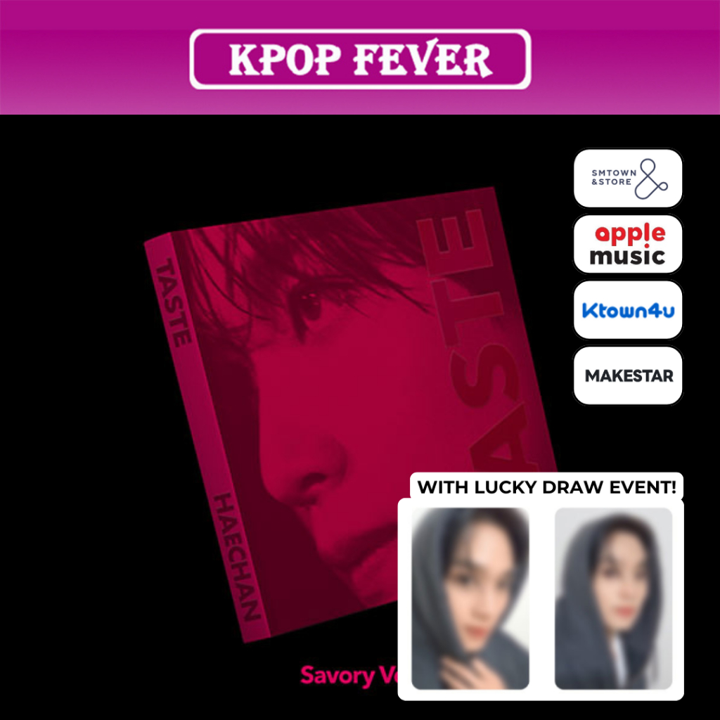 NCT TASTE CRAZY Savory Ver. HMV ヘチャン HAECHAN (NCT) 1stアルバム『TASTE』 HMV限定特典付き販売開始！|K-POP