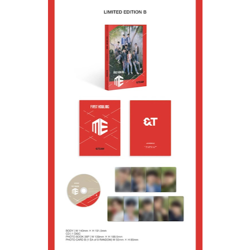 &TEAM - Japan 1st Mini Album [FIRST HOWLING : ME] | Shopee Brasil