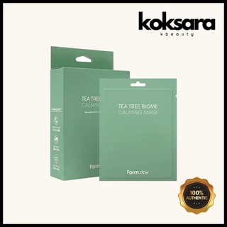 Farmstay Tea Tree Biome Calming Mask 25ml 10sheets em Oferta na Shopee