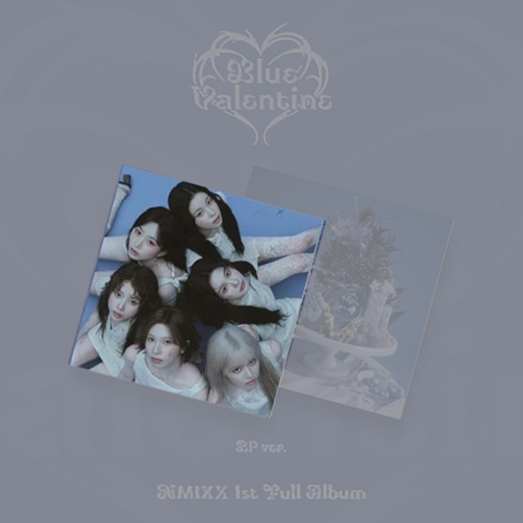 NMIXX [Blue Valentine] Vinyl ver (LP) / 1st Full Album | Shopee Brasil