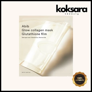 Abib Glow Collagen Mask Glutationa Film 38g Envio Da Coreia em Oferta na Shopee