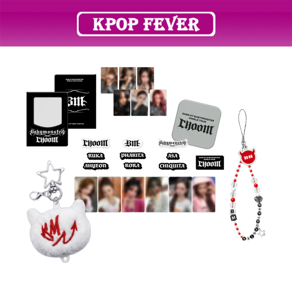 BABYMONSTER [춤 (CHOOM)] Tour MD / Collect Book, Tin Case Sticker