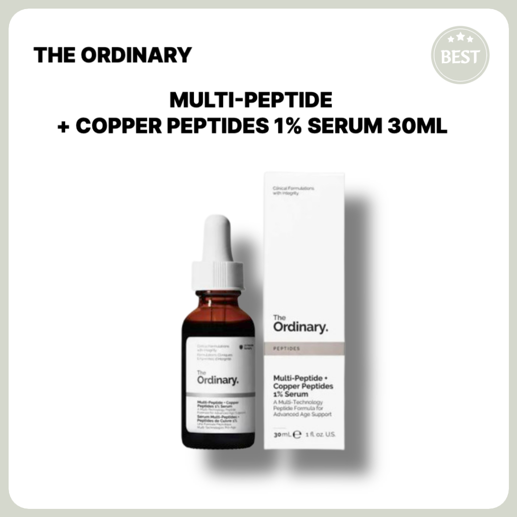 THE ORDINARY [O Comum] Multipeptídeo + Peptídeos De Cobre 1 % Soro