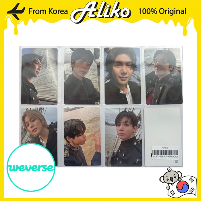BTS Jung Kook 'GOLDEN' LUCKY DRAW Photocard em Promoção na Shopee