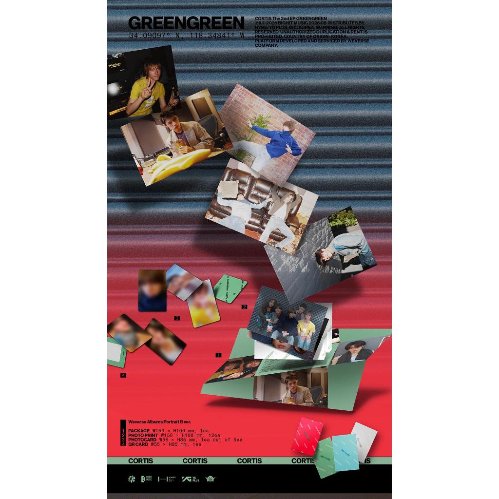 CORTIS The 2nd EP Album - GREENGREEN | Shopee Brasil