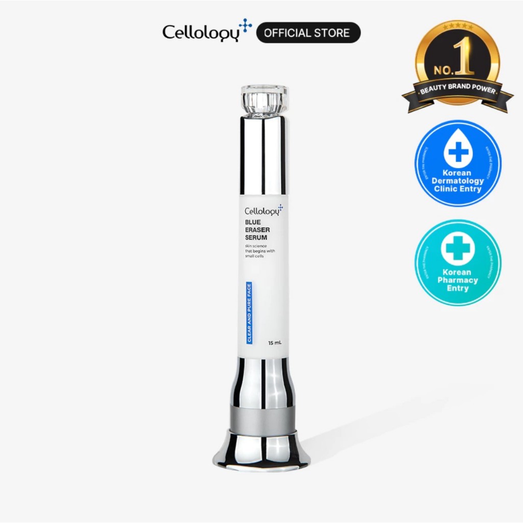 CELLOLOGY Sérum Blue Eraser 15ml – Com Ácido Mandélico e