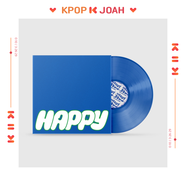 LP Vinyl) Jin (BTS) [HAPPY] 1st Mini Album (14th Nov.2025