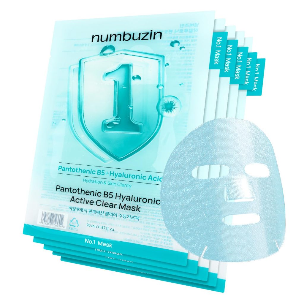 Numbuzin] Sheet Mask Collection No.1 / No.2 / No.3 / No.4 / No.5