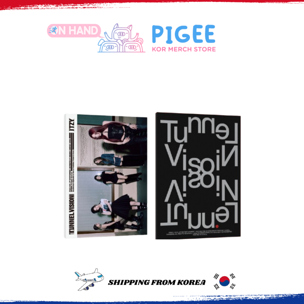 ITZY - [ TUNNEL VISION ] 11TH MINI ALBUM (PHOTOBOOK Ver.) | Shopee
