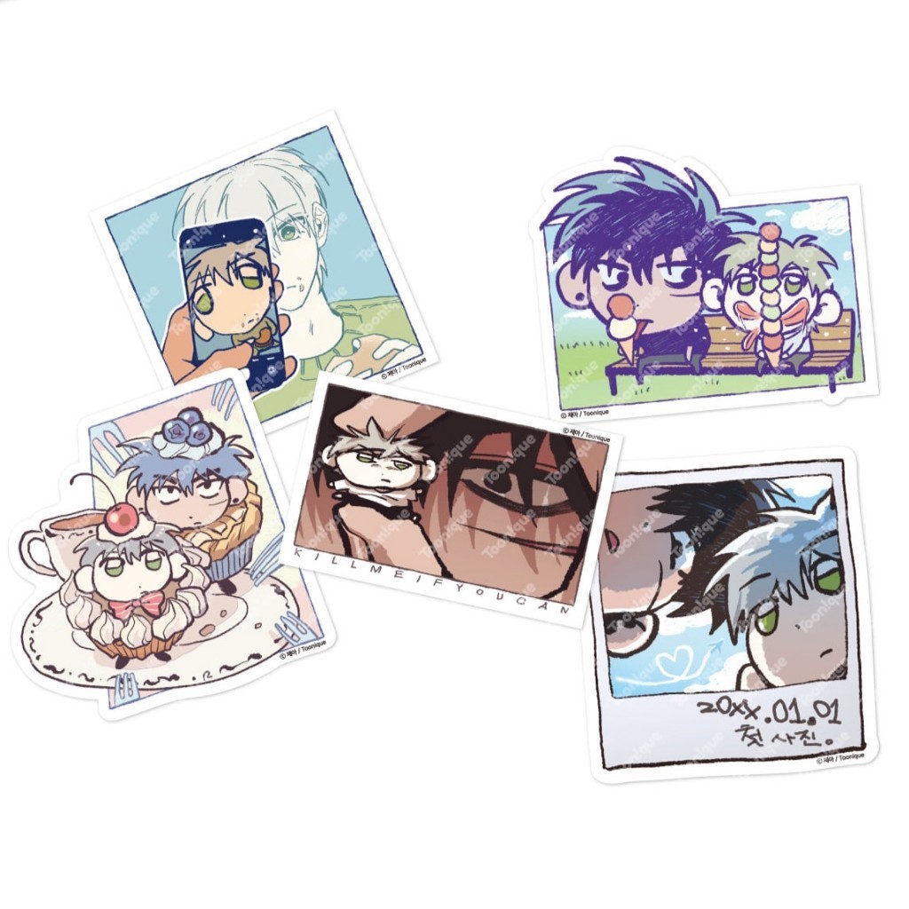 Kill Me If You Can Stickers Set | Shopee Brasil