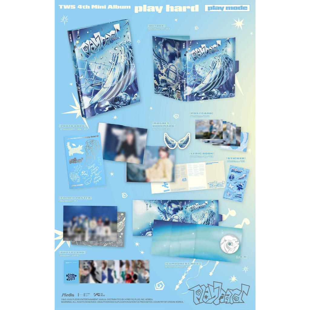 K-POP・アジア TWS 4TH MINI ALBUM [ play hard ] COMPACT TWS - 4th Mini Album 'play hard' | Shopee Brasil