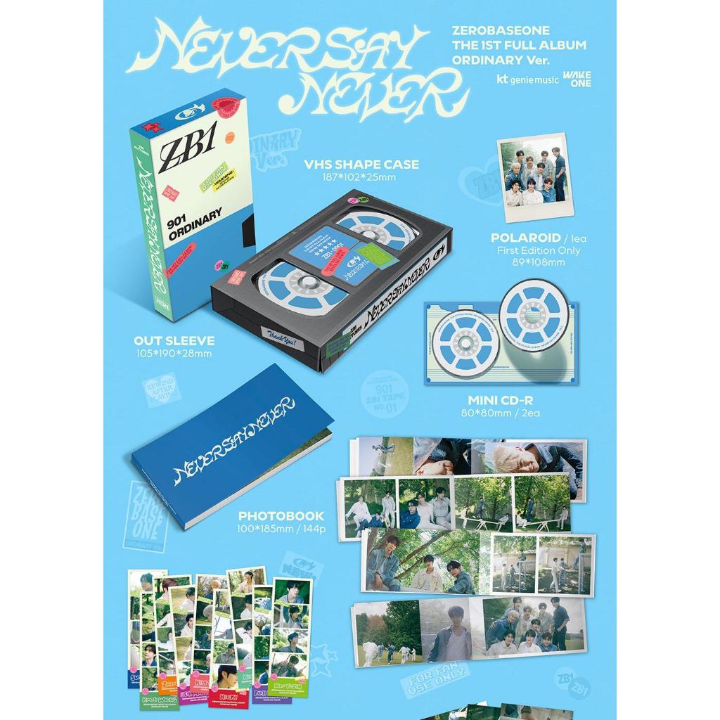 ZEROBASEONE - THE 1ST FULL ALBUM [NEVER SAY NEVER] (PHOTOBOOK Ver