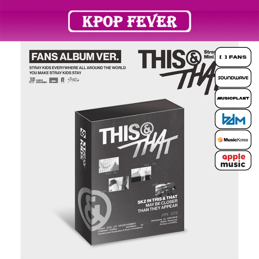 Stray Kids [THIS & THAT] FANS Album Ver (Platform) / Mini Album