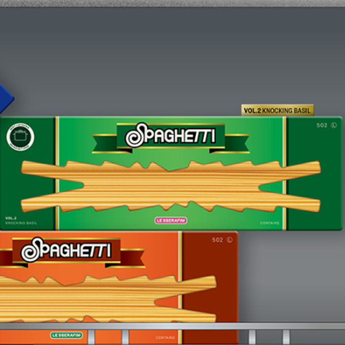 POB] LE SSERAFIM [SPAGHETTI] 1st SINGLE ALBUM (24th Oct.2025