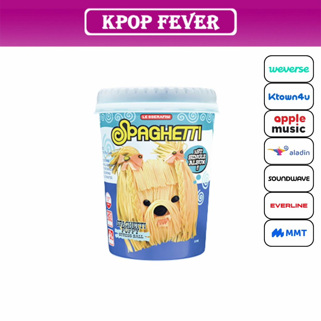 LE SSERAFIM [SPAGHETTI] STRESS BALL ver / 1st Single Album