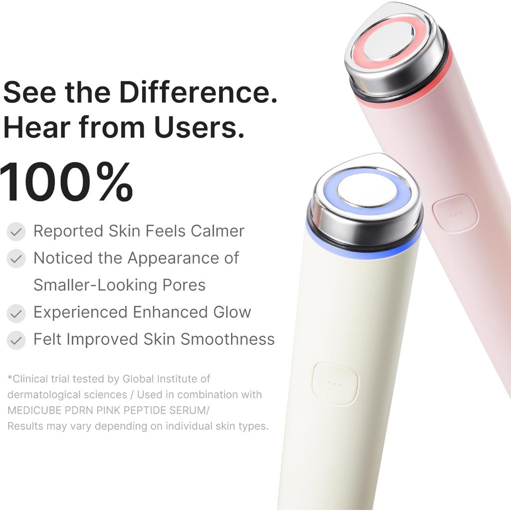 Medicube Age-R Booster Pro Mini Plus (Pink / Ivory) | Shopee Brasil