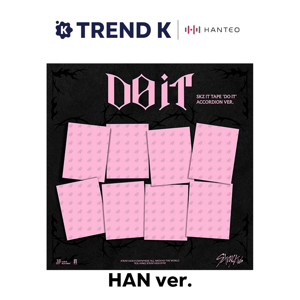 Stray Kids - SKZ IT TAPE [DO IT] (ACCORDION VER.) | Shopee Brasil
