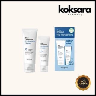 Skinfood Blue Chamomile Hyaluronic Moisture Cream 70ml + 30ml em Oferta na Shopee