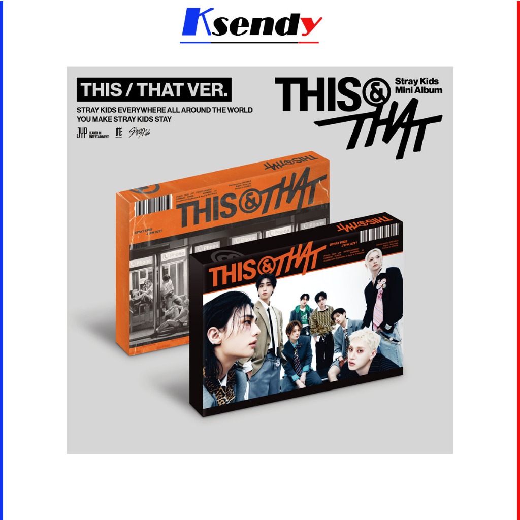Stray Kids 10th Mini Album [ THIS&THAT ] This Ver./ That Ver