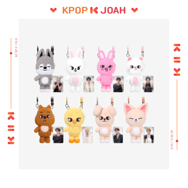 StrayKids SKZOO PLUSH CROSS BAG ポガリ SKZOO PLUSH CROSS BAG) Stray Kids World Tour [RUN IT SEOUL] Merch