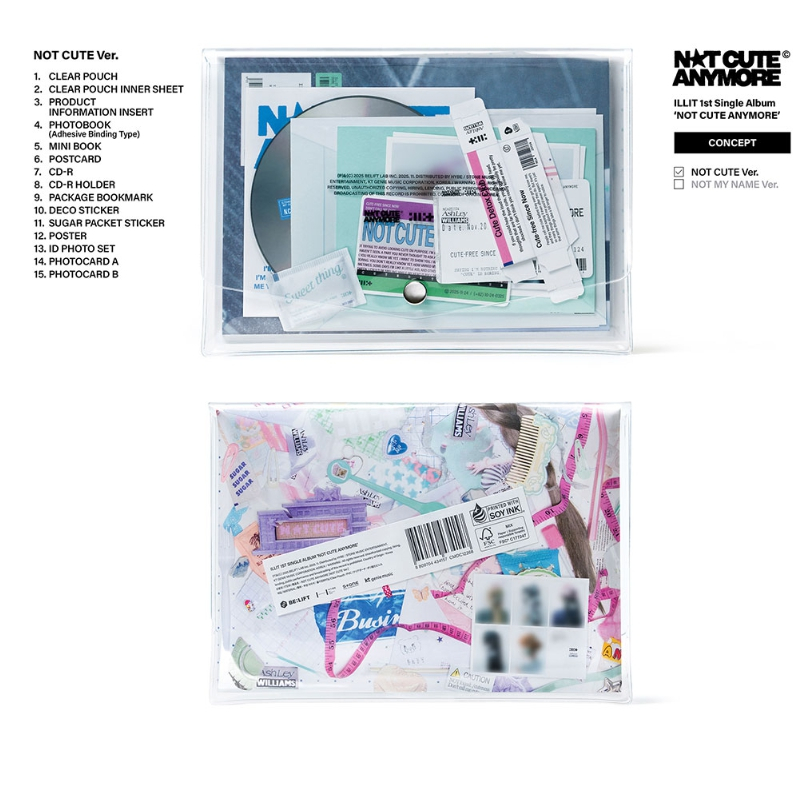 ILLIT [NOT CUTE ANYMORE] 1st Single Album (24th Nov.2025) | Shopee