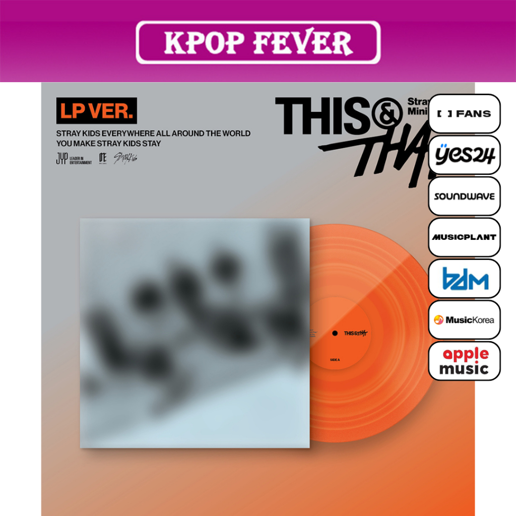 Stray Kids [THIS & THAT] LP Ver (Vinyl) / Mini Album | Shopee Brasil