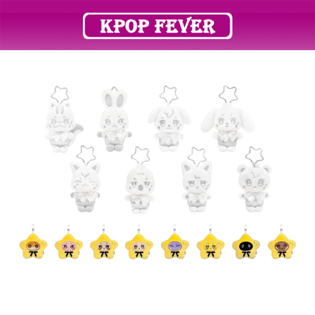 ATEEZ [ANITEEZ IN DEJA VU] MD / Silver ANITEEZ Plush Keyring, Star