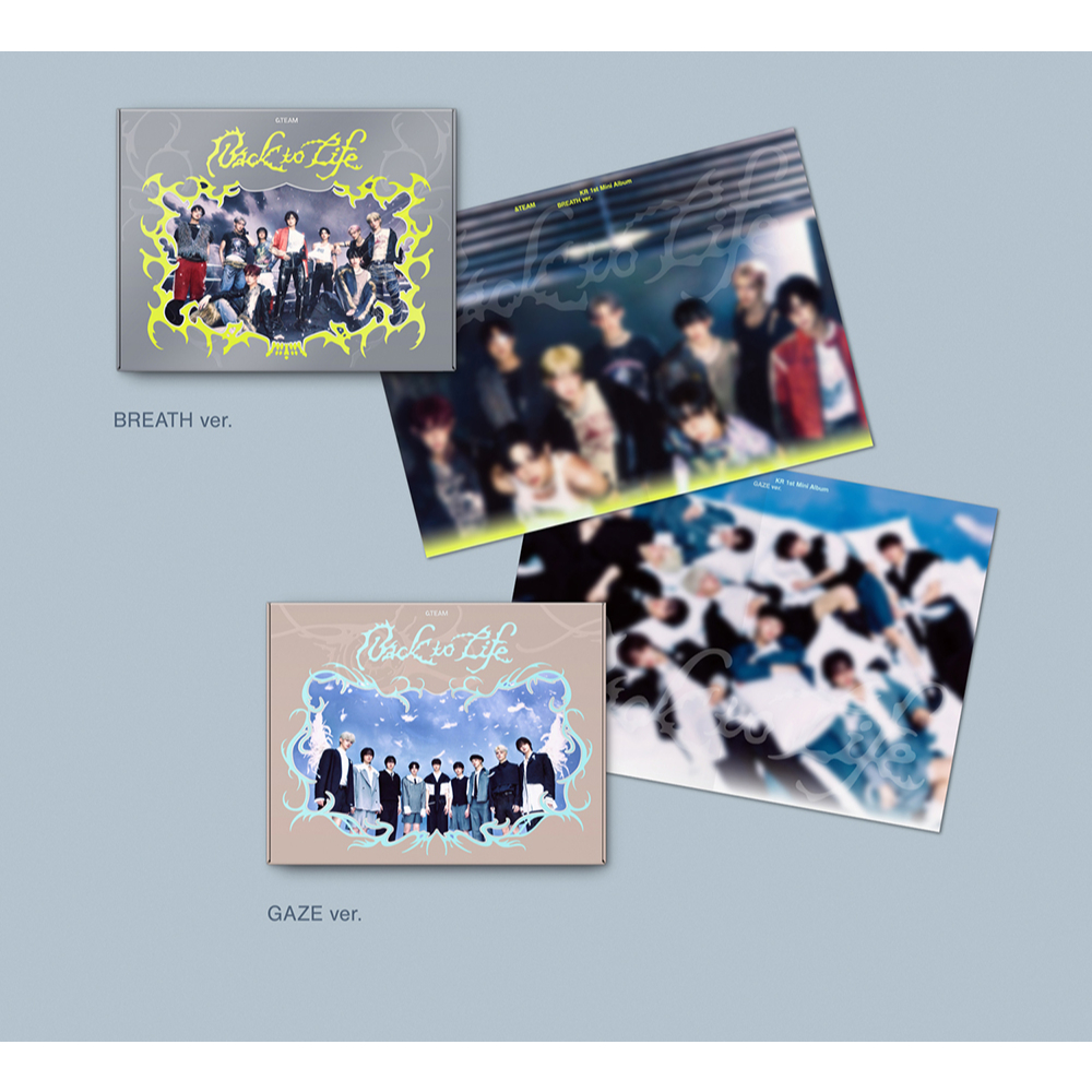 ＆TEAM Back to Life GAZEver. BREATH ver. POB] (BREATH / GAZE ver.) &TEAM [Back to Life] KR 1st Mini Album