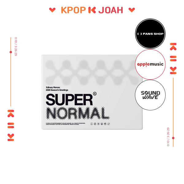 Pre-Order] Xdinary Heroes (XDIZ) [SUPER NORMAL] 2026 SEASON'S