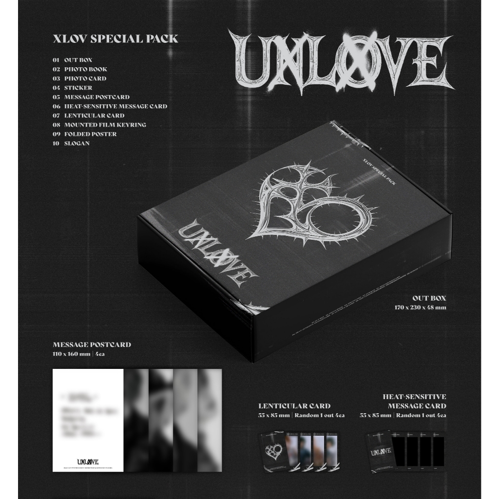 Special Pack) XLOV [UXLXVE] 1st Mini Album (14th Nov.2025