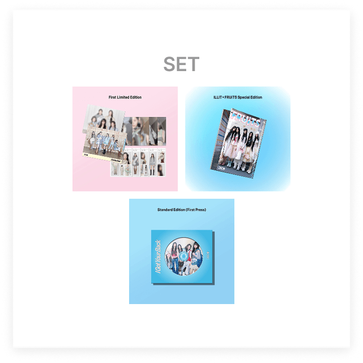 POB] (STANDARD / LIMITED / SPECIAL EDITION ) ILLIT [I Got Your