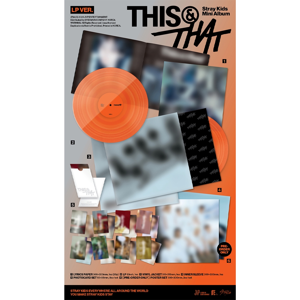 Stray Kids Mini Album - This & That (LP Ver.) | Shopee Brasil