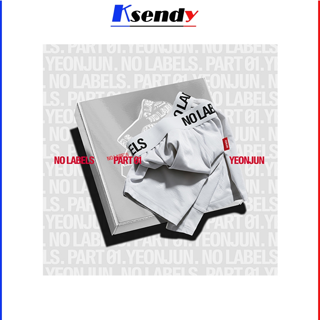 TXT ) YEONJUN Album [ NO LABELS: PART 01 ] Trunk Shorts Ver